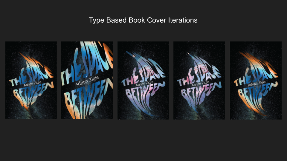 Type Based Book Cover Iterations