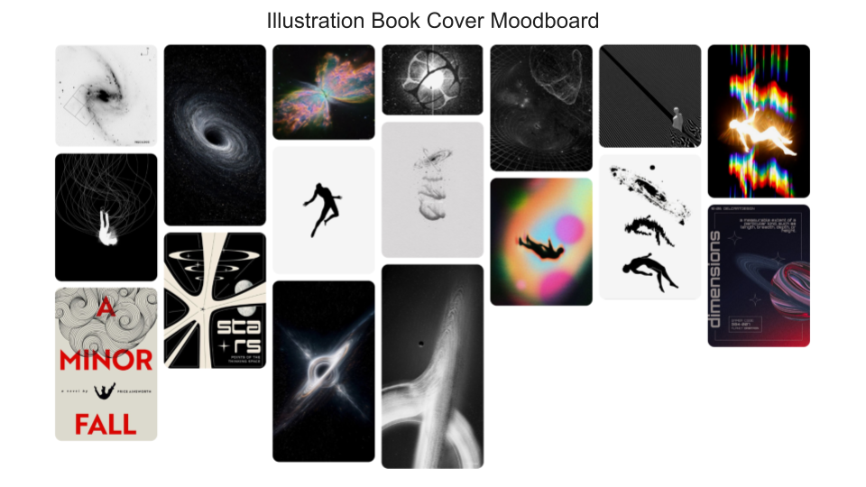 Illustration Book Cover Moodboard