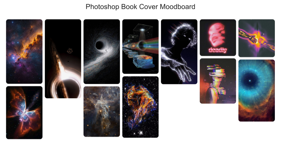 Photoshop Book Cover Moodboard