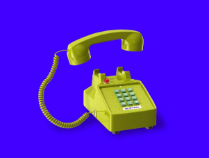 The phone from the intro to the &ldquo;Vergecast Hotline&rdquo;